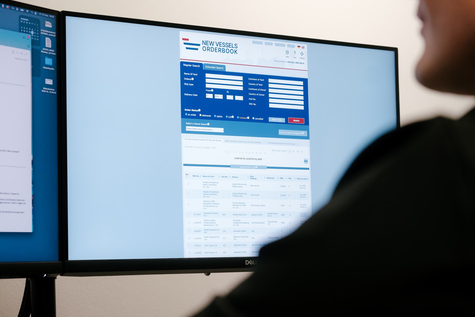 New Vessels Orderbook